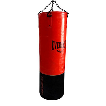 картинка Мешок Powerlock Pro (123*38см, 45кг) красн. с цепью от магазина Everlast в России