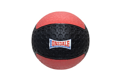 Медицинбол Lonsdale (2 кг) черн/красн.