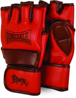 Перчатки Lonsdale MMA Moncton LXL красн.