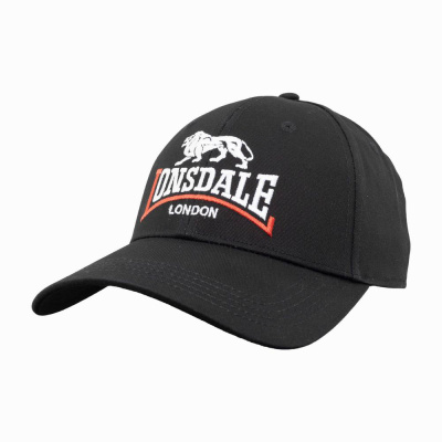 Бейсболка Lonsdale Brooke черн.