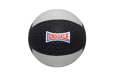 Медицинбол Lonsdale (6 кг) черн/бел.