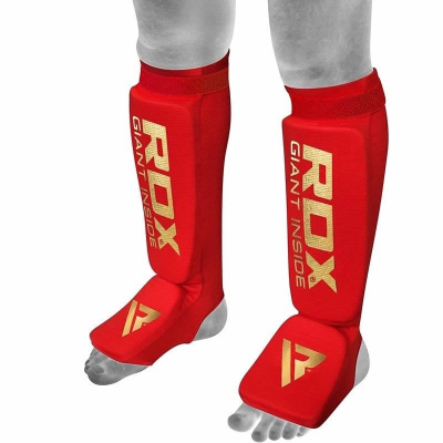 Защита голени и стопы RDX L красн.