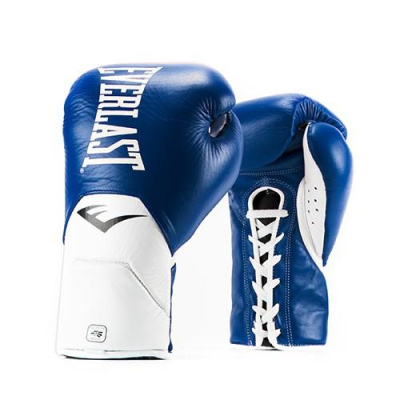 Перчатки боевые MX Elite Fight 10oz син.