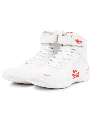 Боксерки Lonsdale Rufford 10 бел/красн.
